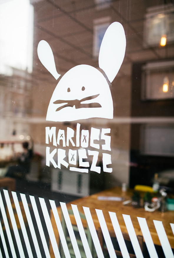 Logo on window